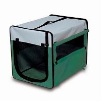 YD027B(GREEN) Fabric Dog Cage